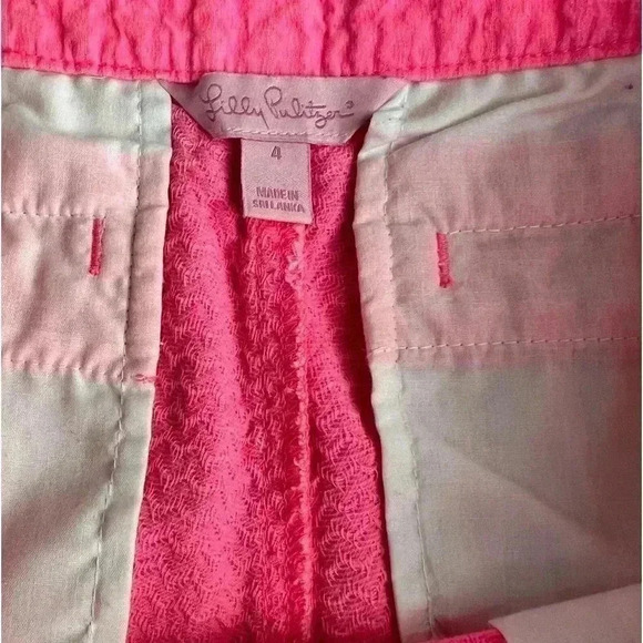 Lilly Pulitzer Addie Shorts in Cayenne Coral Pink - Picture 3 of 7